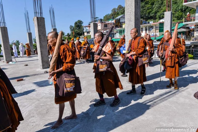 Walking Pilgrimages: 200 Monks Walking for Peace and Himalayas
