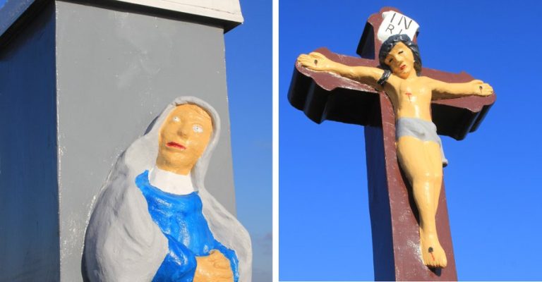 Jesus and Virgin Mary Statues Restoration Sparks Controversy