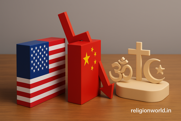 How the US-China Trade War Could Affect Indian Religion