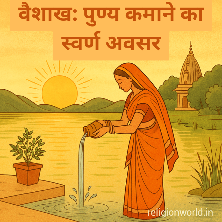 वैशाख: पुण्य कमाने का स्वर्ण अवसर