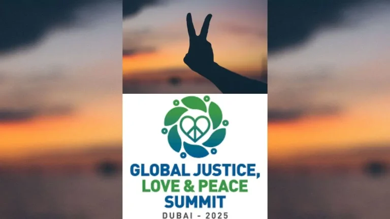 Global Justice, Love & Peace Summit 2025: A Landmark Event in Dubai