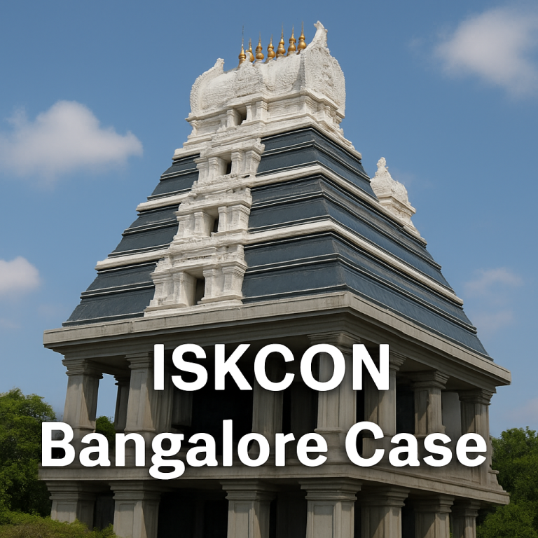 ISKCON Bangalore Case: Reality of Ritvikism (Video)