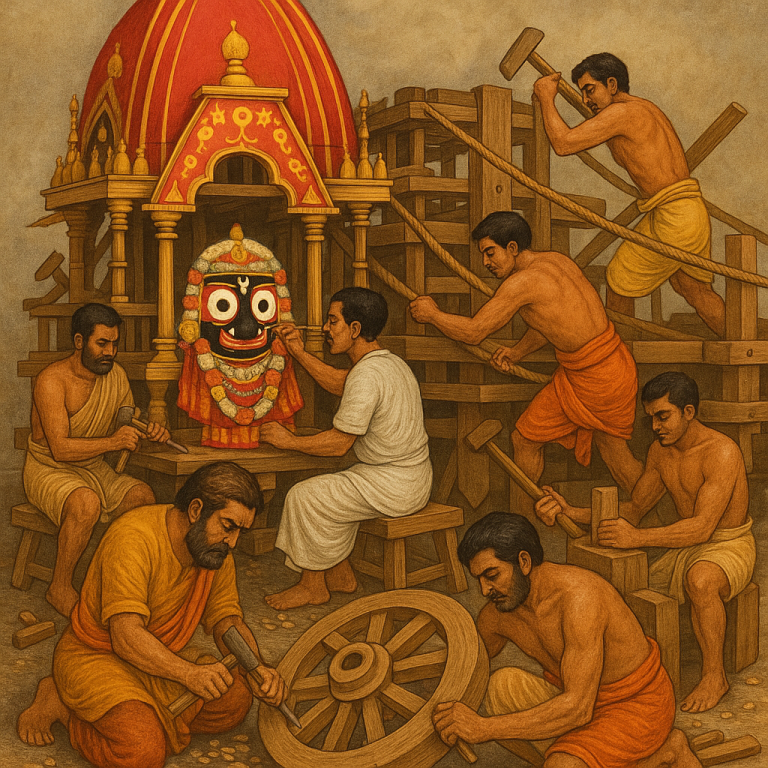 जगन्नाथ रथ यात्रा – भगवान जगन्नाथ का रथ कैसे बनता है? Video