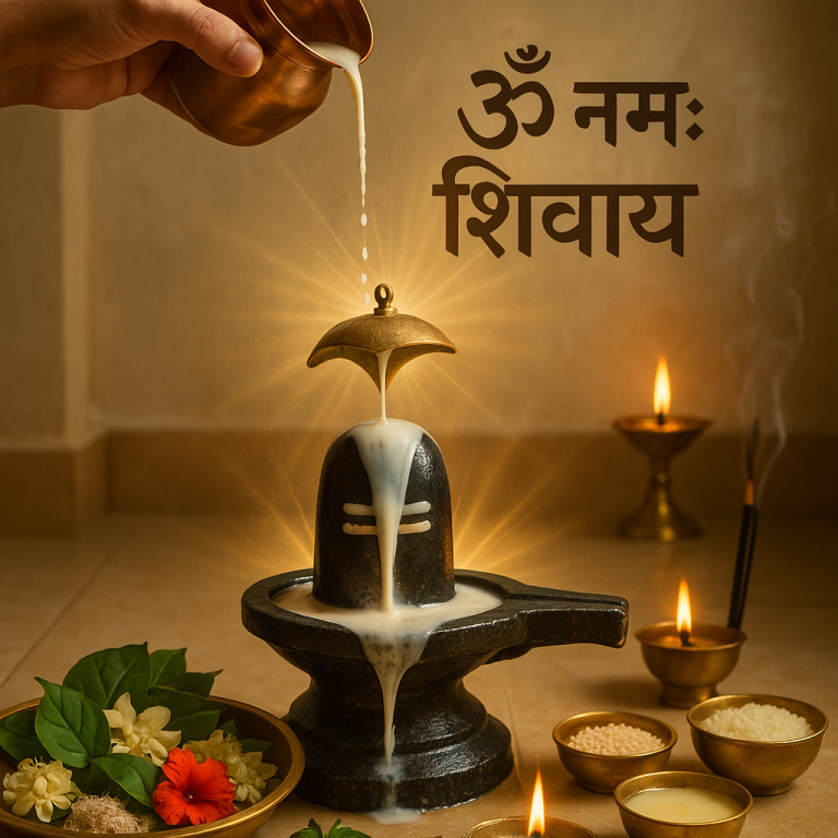 सावन में घर पर रुद्राभिषेक कैसे करें? 