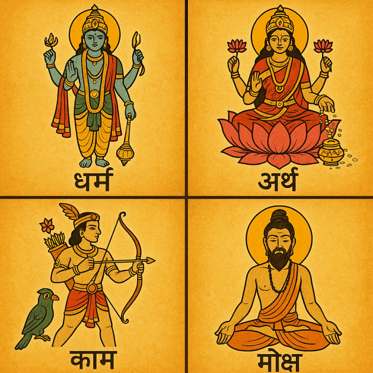 हिंदू धर्म में धर्म, अर्थ, काम और मोक्ष क्या हैं?