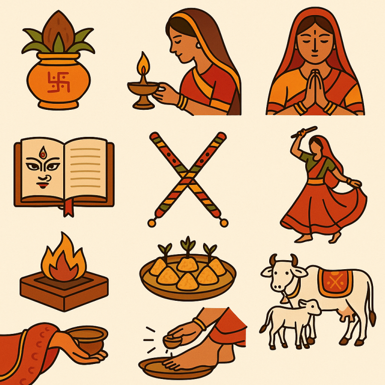 नवरात्रि में किए जाने वाले 10 अनिवार्य कार्य