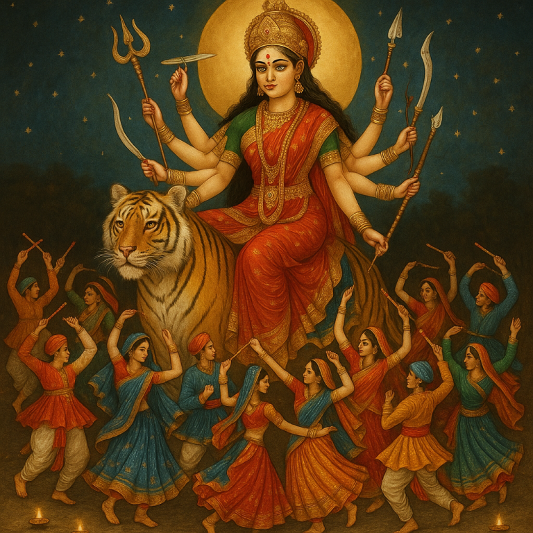 Why Do We Celebrate Navratri for Nine Nights and Ten Days?