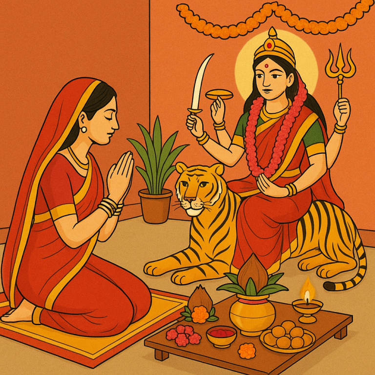 नवरात्रि के पहले दिन क्या करें? पूरी पूजा और नियम जानें