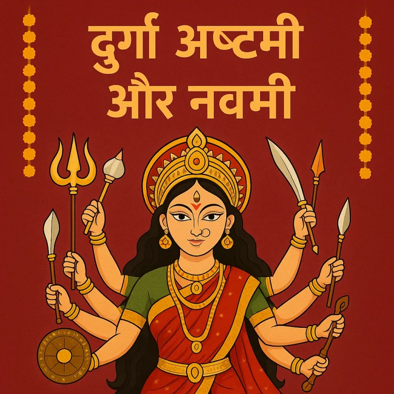2025 में कब है दुर्गा अष्टमी और नवमी? जानिए सही तिथियाँ