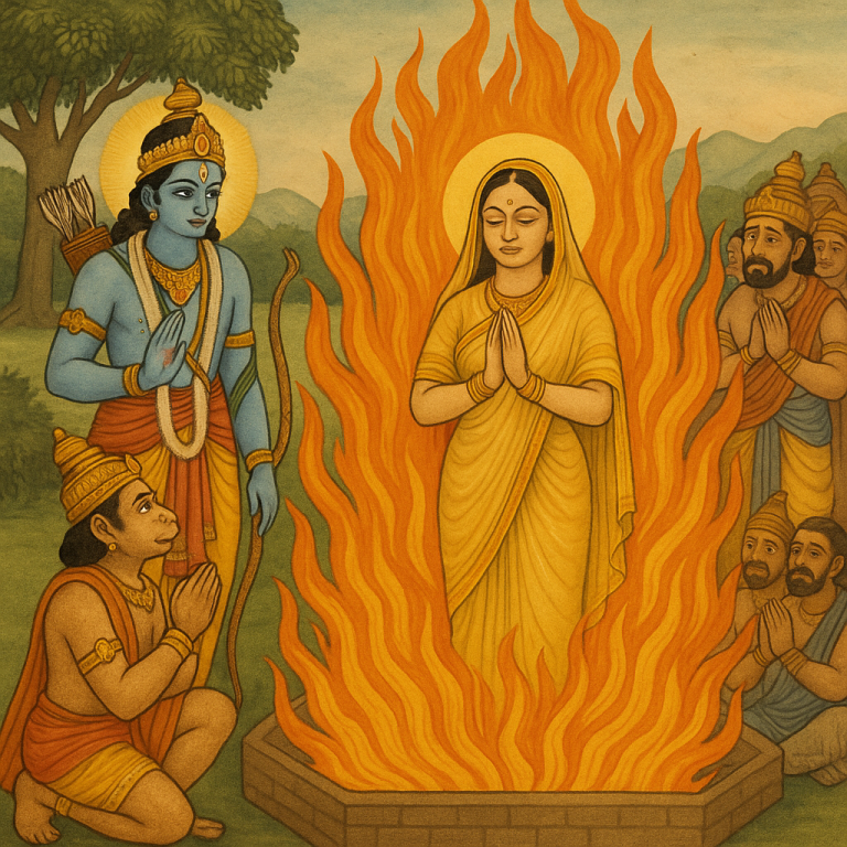 क्या आप जानते हैं सीता माता ने अग्निपरीक्षा क्यों दी?