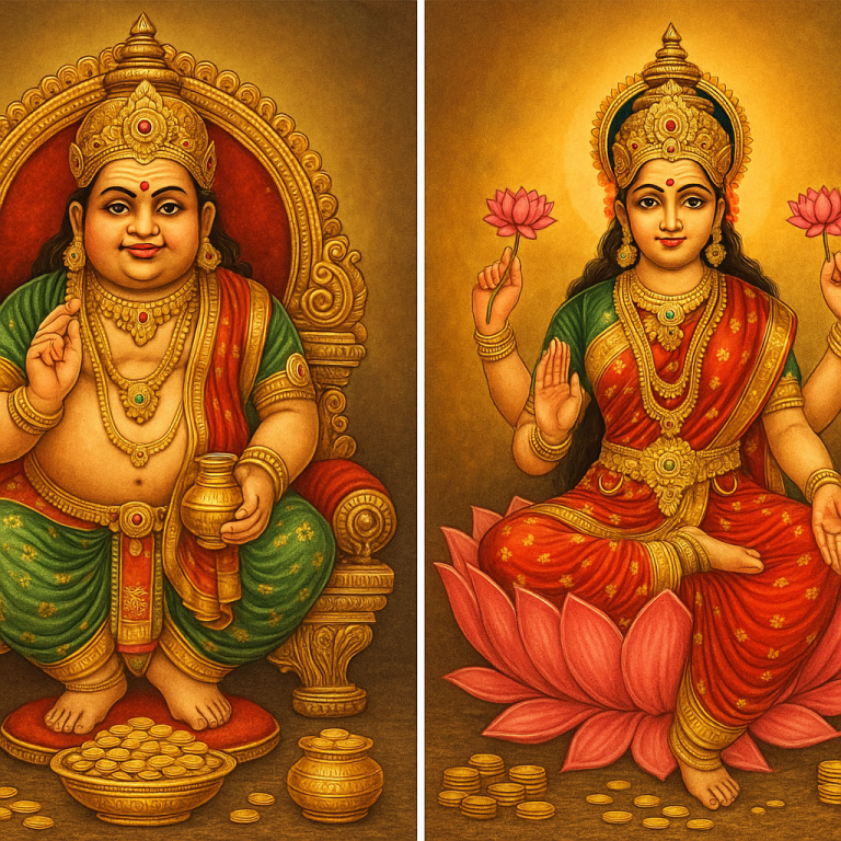 कुबेर पूजा का रहस्य – क्यों जरूरी है लक्ष्मी जी के साथ पूजन?