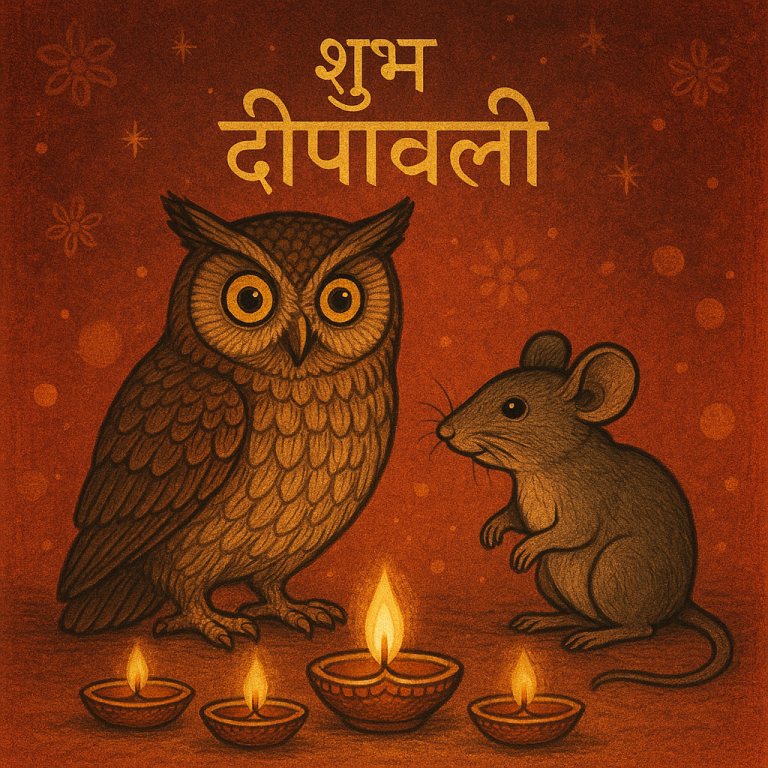 क्या दीपावली पर उल्लू या चूहा शुभ माना जाता है?