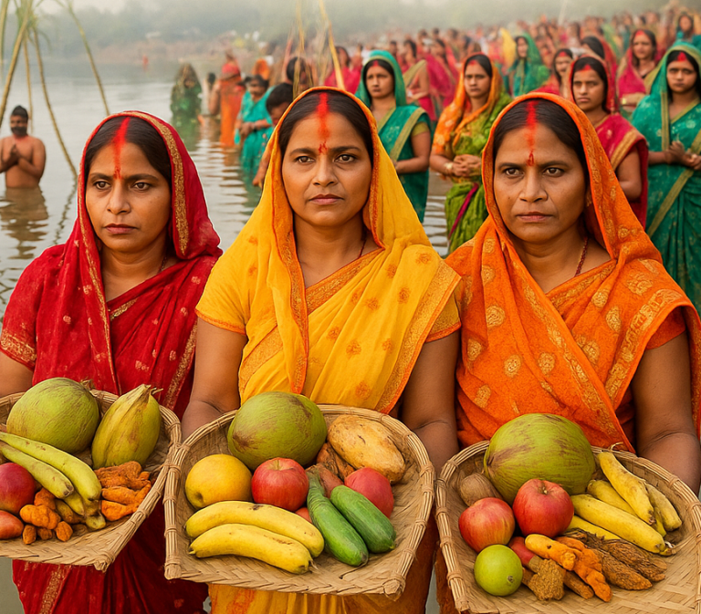 छठ पूजा भारत के किन राज्यों में मनाई जाती है?