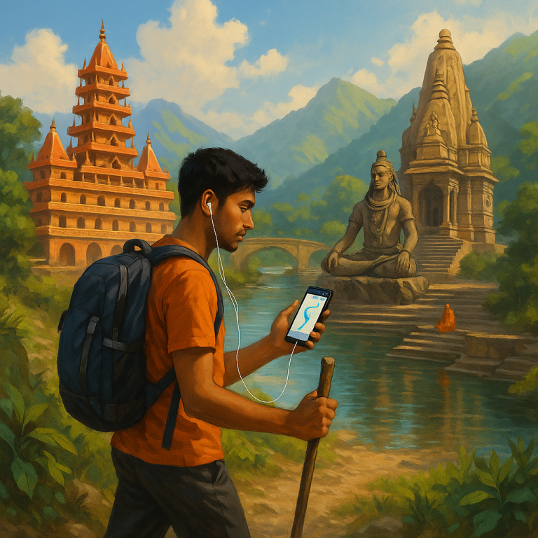 Pilgrimage 2.0: The Tech-Enabled Faith Trip in India’s Sacred Geography