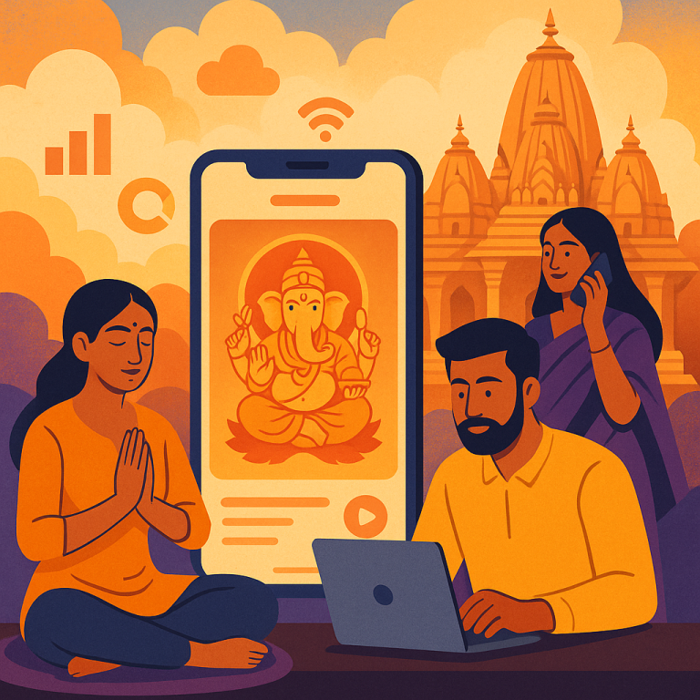 Spiritual Entrepreneurship: Indian Startups in Faith Tech, Apps, and Temples