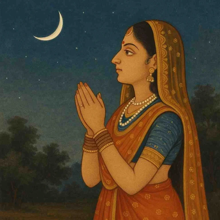 अमावस्या से उभरती रोशनी—पहले चंद्र दर्शन का रहस्य और शुभता