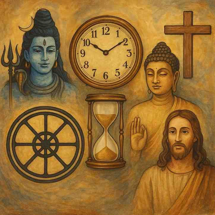 The Concept of Time in Hinduism, Buddhism, and Christianity
