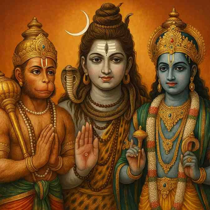क्यों दक्षिण भारत में हनुमान, शिव और विष्णु की विशेष पूजा होती है?