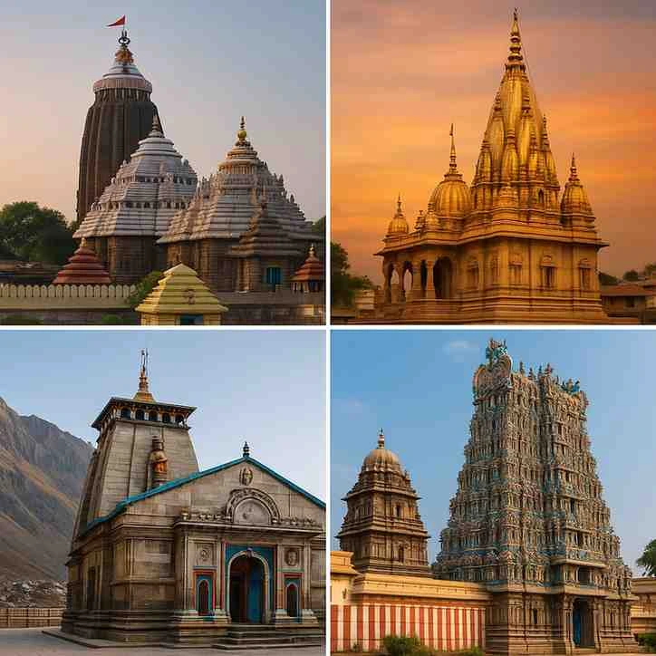 भारत के सबसे शक्तिशाली मंदिर कौन-कौन से हैं?