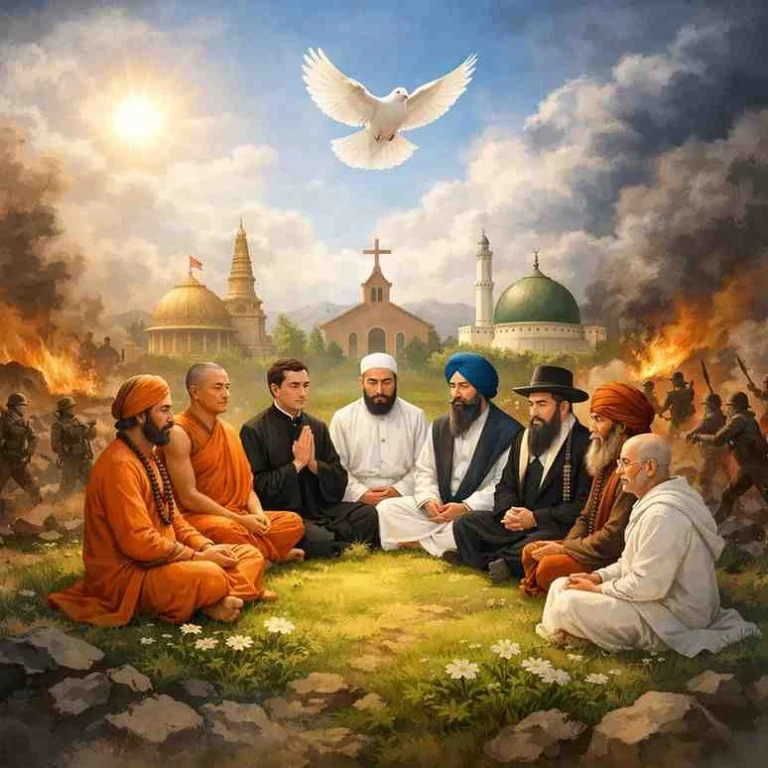 हर धर्म शांति सिखाता है, फिर टकराव क्यों?