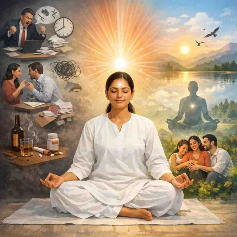 तनाव भरी ज़िंदगी में राजयोग मेडिटेशन की भूमिका क्या है?