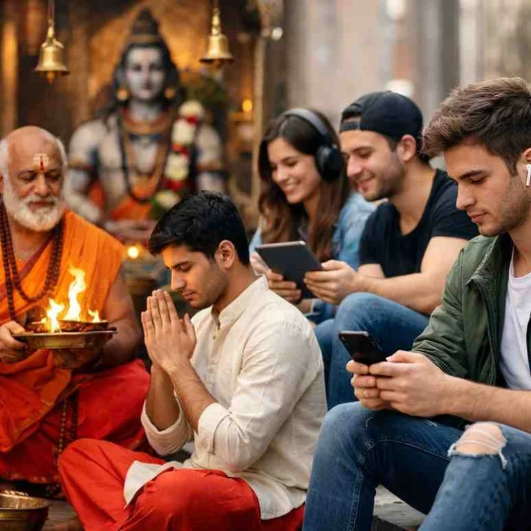 क्या नई पीढ़ी धर्म से दूर हो रही है?