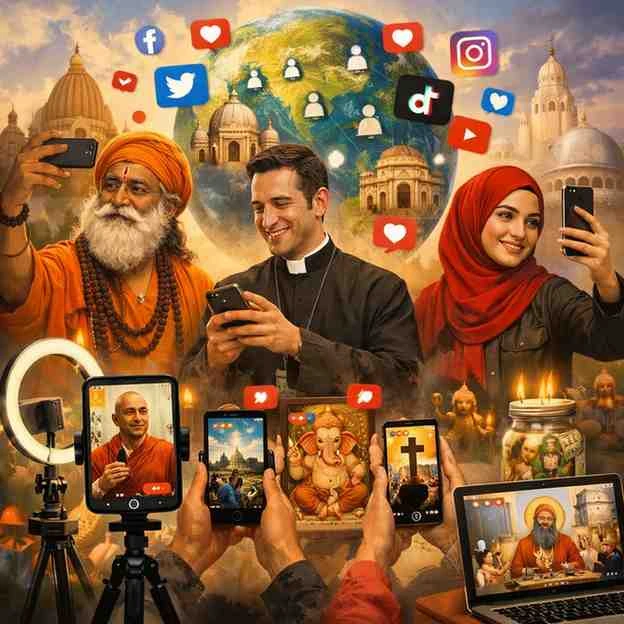 सोशल मीडिया ने धर्म को कैसे बदला?