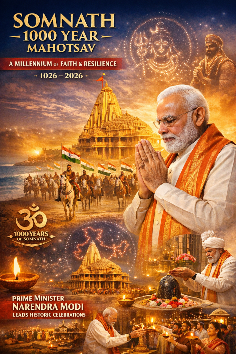 सोमनाथ 1000 वर्ष महोत्सव: आस्था, स्वाभिमान और राष्ट्र चेतना का ऐतिहासिक संगम