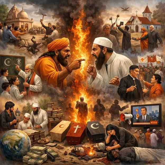 धार्मिक मतभेद कैसे पैदा होते हैं?