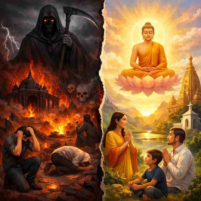 क्या धर्म डर सिखाता है या आशा?