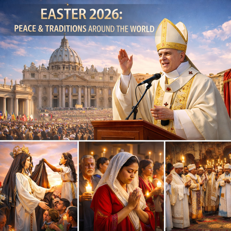 Easter 2026: Pope’s Peace Message Resonates as Asia and Africa Mark Unique Celebrations