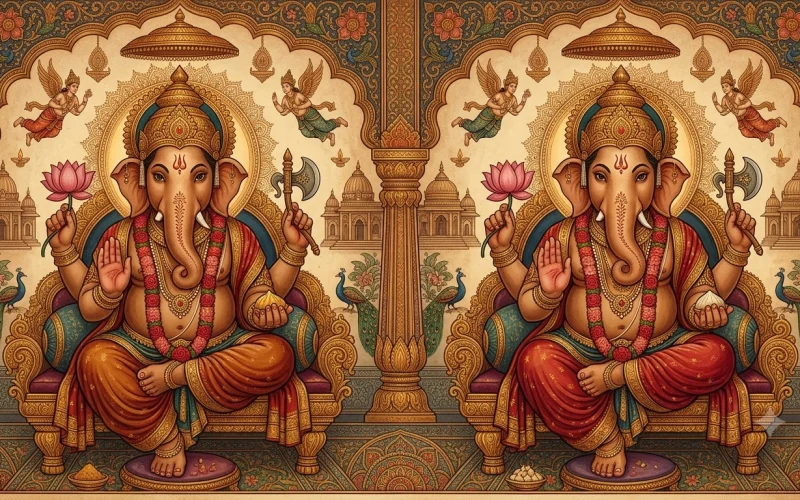 भगवान श्री गणेश की सूंड दायीं तरफ हो या बाईं तरफ ?
