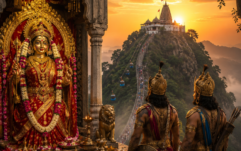 मैहर माता मंदिर का रहस्य: त्रिकूट पर्वत पर आज भी ब्रह्म मुहूर्त में पूजा करने आते हैं आल्हा? जानिए क्या कहती है मान्यता