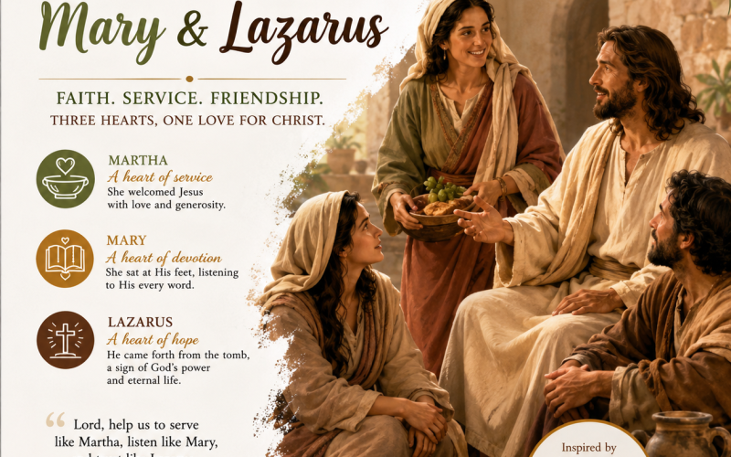 Feast of Saints Martha, Mary and Lazarus