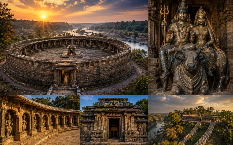 सावन 2026: जबलपुर का चौसठ योगिनी मंदिर क्यों है खास? जानिए शिव-पार्वती की अनोखी प्रतिमा और तंत्र साधना से जुड़ा इतिहास
