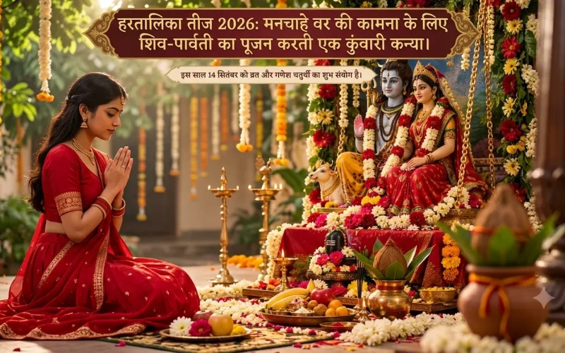 Hartalika Teej 2026: क्या कुंवारी लड़कियां रख सकती हैं हरतालिका तीज का व्रत? जानें नियम और पूजा विधि