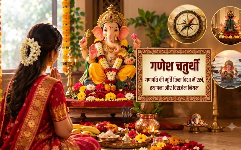 Ganesh Chaturthi 2026: घर में किस दिशा में रखें गणपति की मूर्ति? जानें स्थापना से विसर्जन तक के नियम