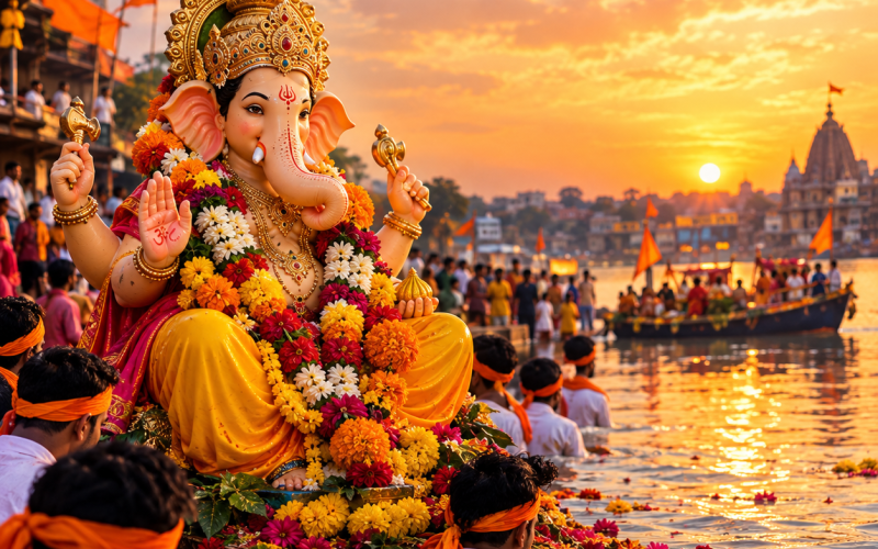 Ganpati Visarjan 2026: 25 सितंबर को बप्पा को कब दें विदाई? जानें सुबह से रात तक के शुभ मुहूर्त