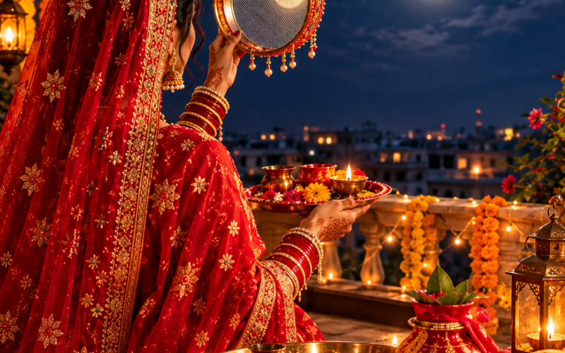 Karwa Chauth 2026: Date, Puja Muhurat, Moonrise Time, Vrat Vidhi and Fasting Rules